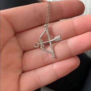 Sterling Silver Arrow Necklace